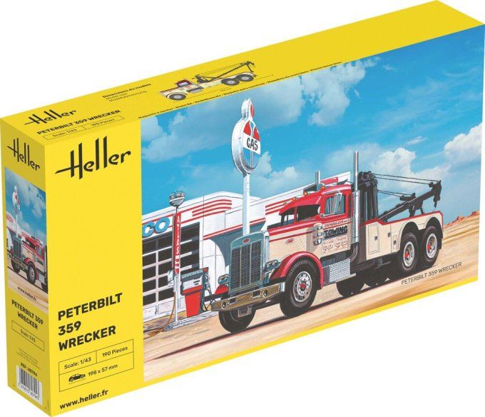 Peterbilt 359 Wrecker in 1:43