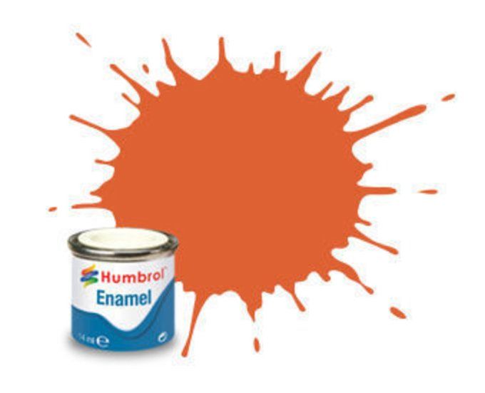 Peinture Humbrol 082 Orange, Matt