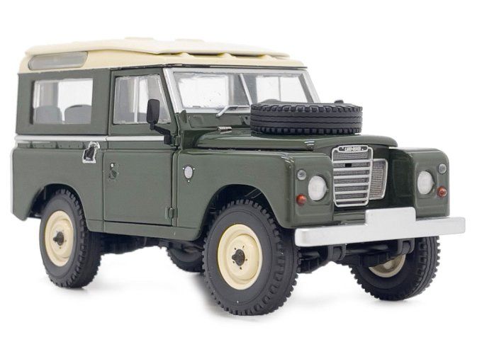LAND ROVER Séries 3 88 Safari Roof Vert bronze foncé