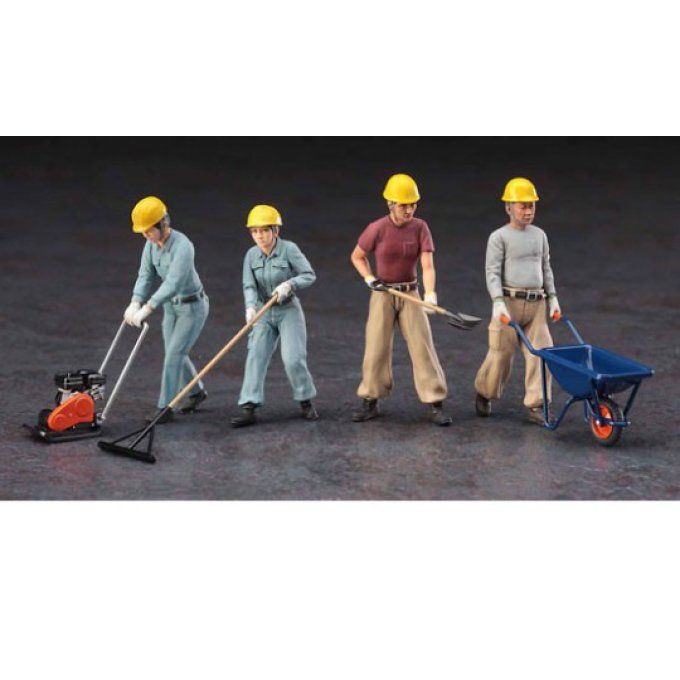 Figurine CONSTRUCTION WORKER SET A 1/35