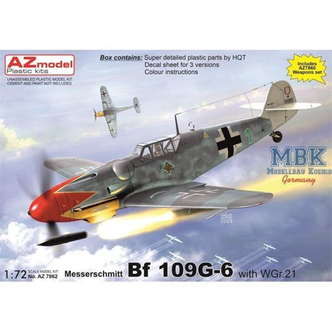 Messerschmitt Bf 109G-6 avec WGr.21