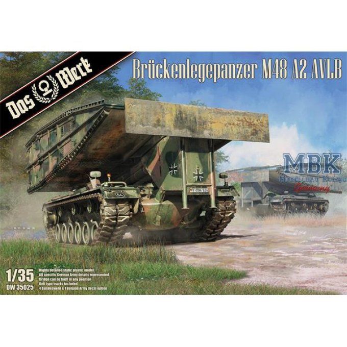 Brückenlegepanzer M48A2 AVLB