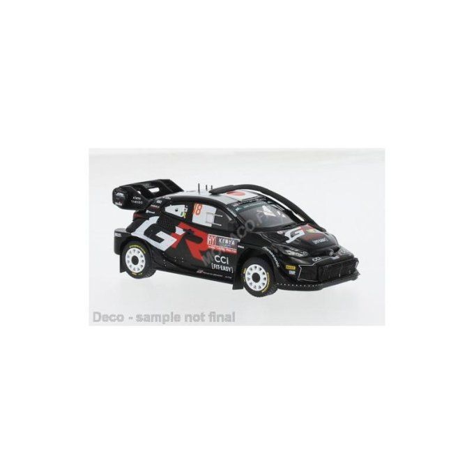 TOYOTA YARIS RALLY 1 18 TAKAMOTO KATSUTA/AARON JOHNSTON RALLYE SAFARI KENYA 2024