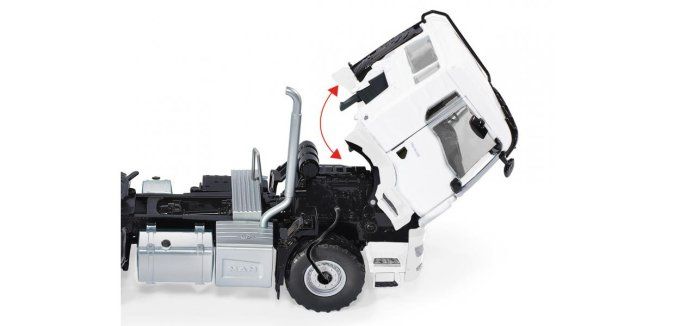 MAN TGS 18.510 4x4 BL tracteur à 2 essieux - blanc