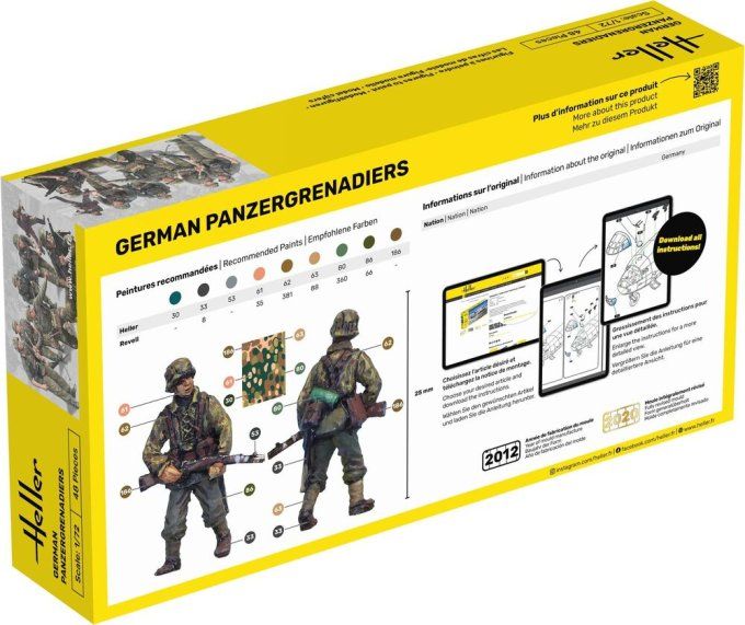 German Panzergrenadiers in 1:72