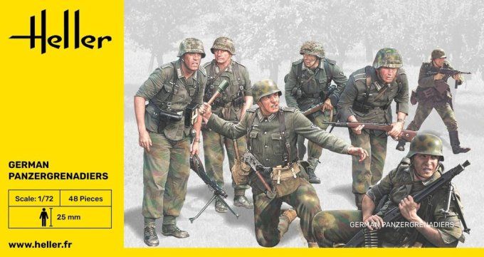 German Panzergrenadiers in 1:72