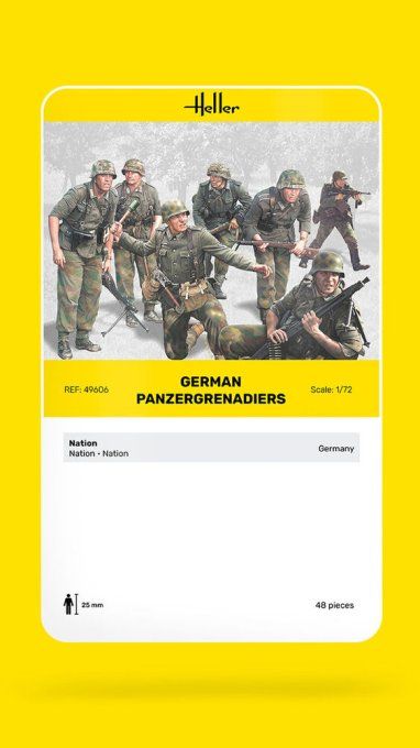 German Panzergrenadiers in 1:72