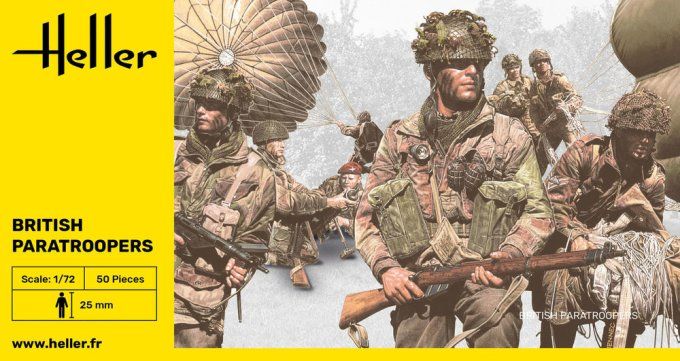 British Paratroopers in 1:72