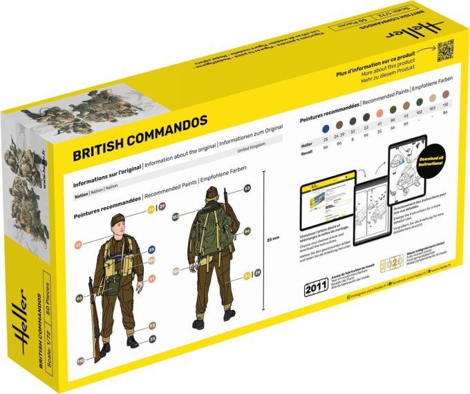  Britisch Commandos in 1:72