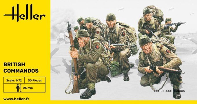  Britisch Commandos in 1:72