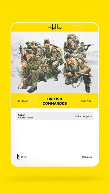  Britisch Commandos in 1:72