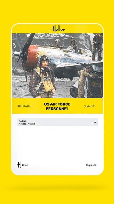 US Air Force Personal in 1:72