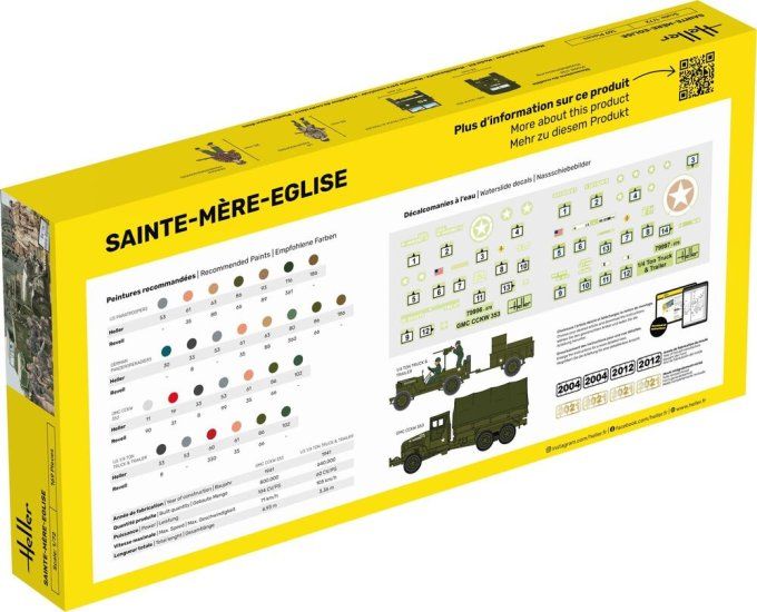 STARTER KIT Sainte-Mère-Eglise in 1:72