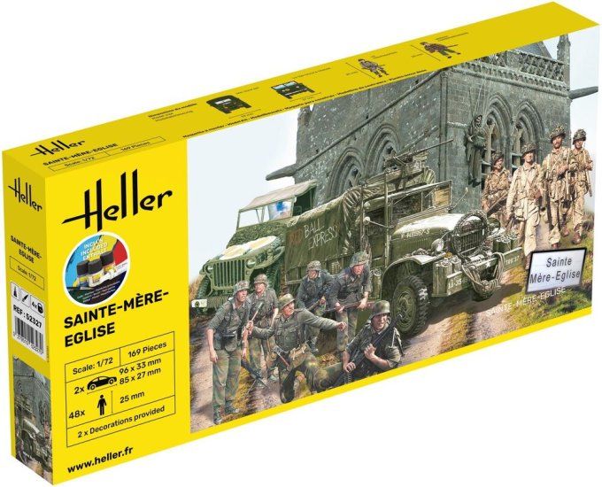 STARTER KIT Sainte-Mère-Eglise in 1:72