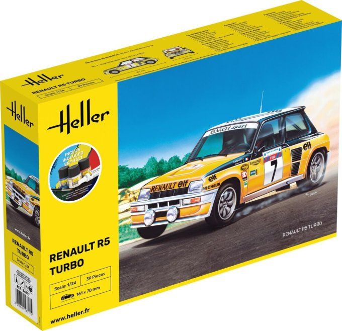 STARTER KIT Renault R5 Turbo in 1/24