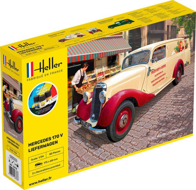 STARTER KIT MB 170 Lieferwagen in 1:24