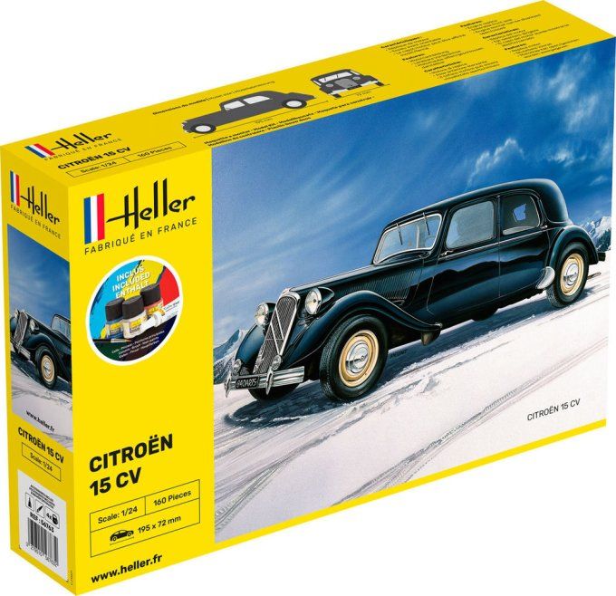 STARTER KIT Citroen 15 CV in 1/24