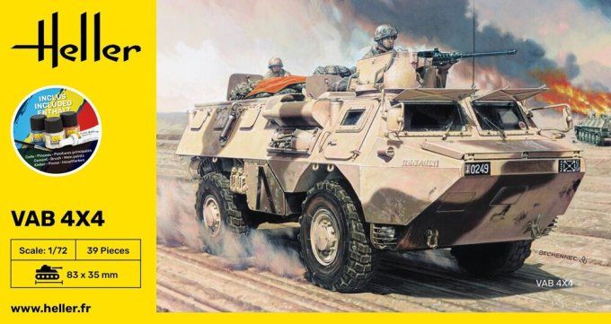 STARTER KIT VAB 4X4 in 1/72