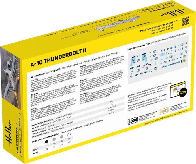 STARTER KIT A-10 Thunderbolt II in 1/144