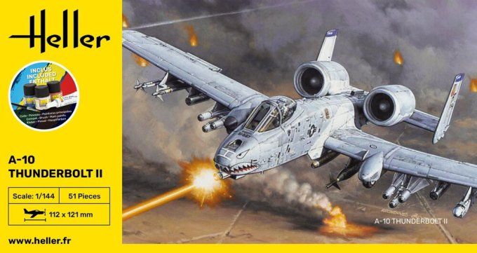 STARTER KIT A-10 Thunderbolt II in 1/144