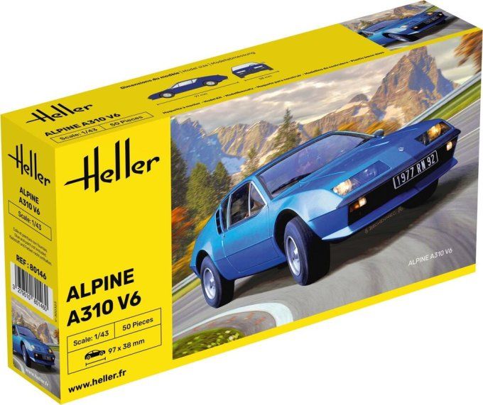 Alpine A310 in 1:43