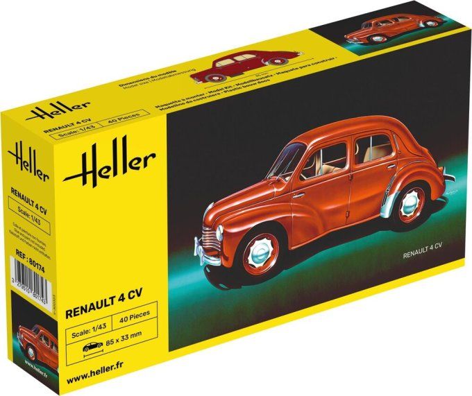 Renault 4 CV in 1:43