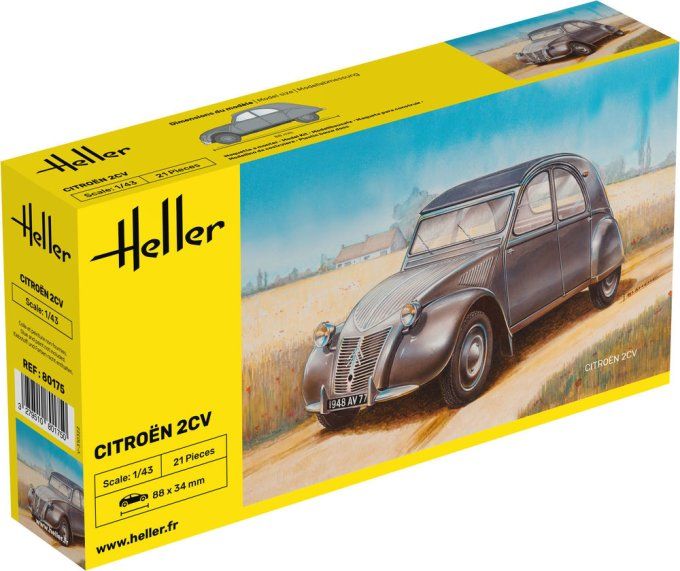 Citroen 2 CV in 1:43