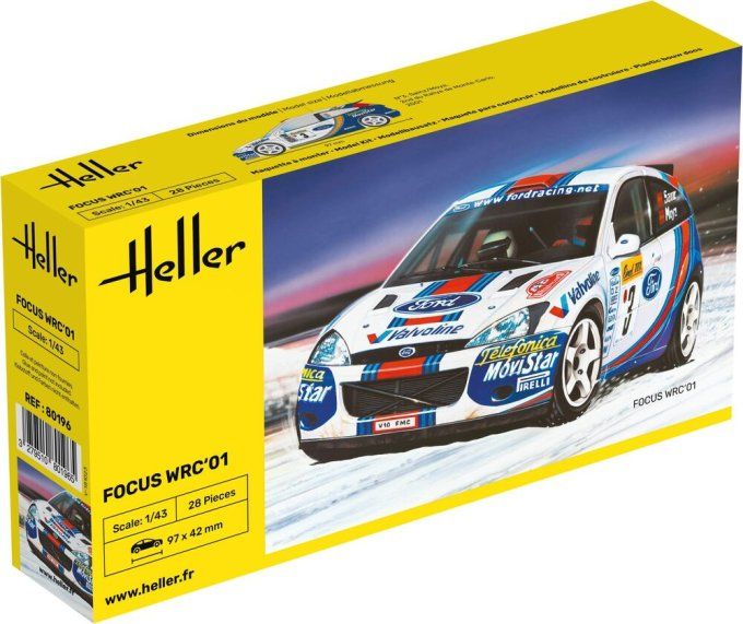 Focus WRC01 in 1/43