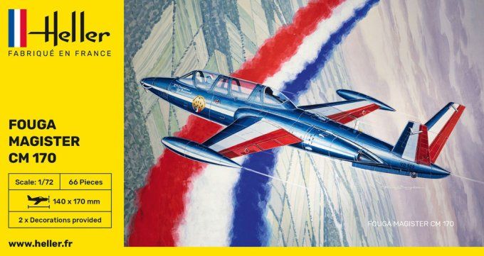 Fouga Magister CM 170 in 1/72 