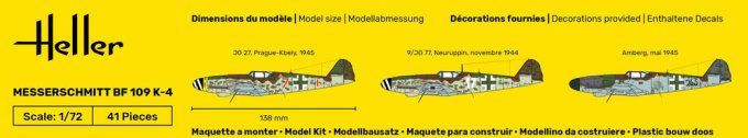 Messerschmitt Bf 109 K-4 in 1/72