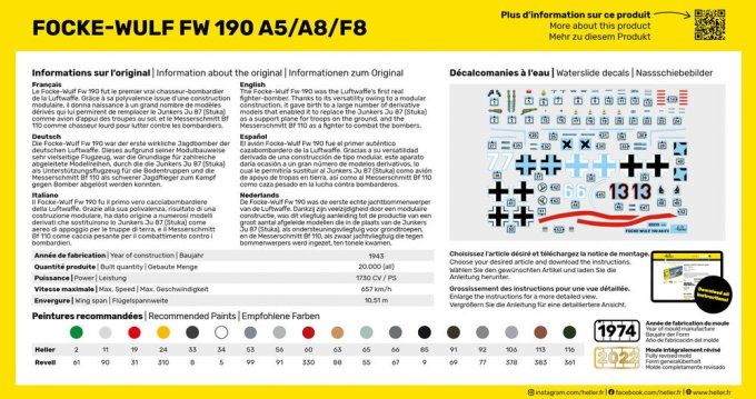 FW 190 A5/A8/F8 in 1/72