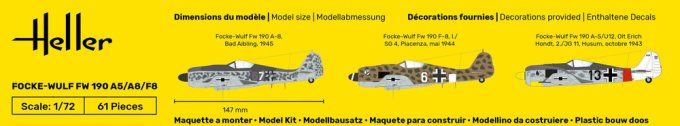 FW 190 A5/A8/F8 in 1/72