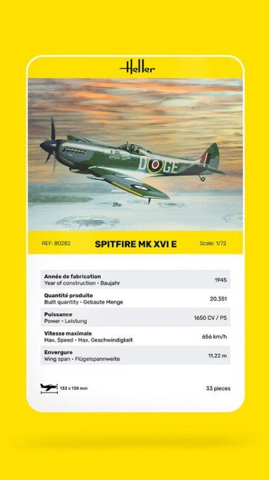 Spitfire in 1/72 