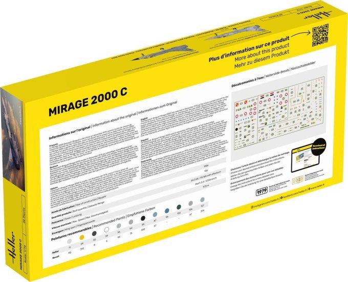 Mirage 2000 C in 1/72 