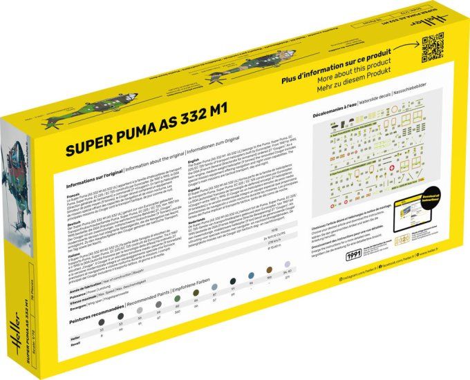 Super Puma AS 332 M1 in 1/72