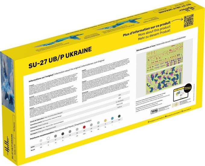 SU-27 UB/P Ukraine in 1/72