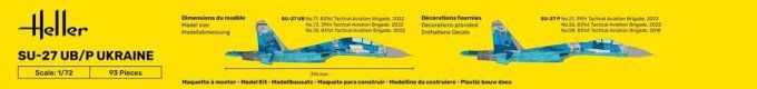 SU-27 UB/P Ukraine in 1/72