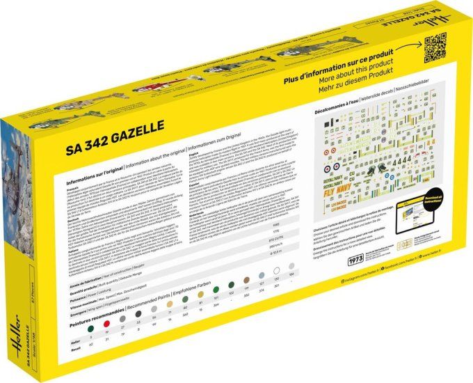 SA 342 Gazelle in 1/48