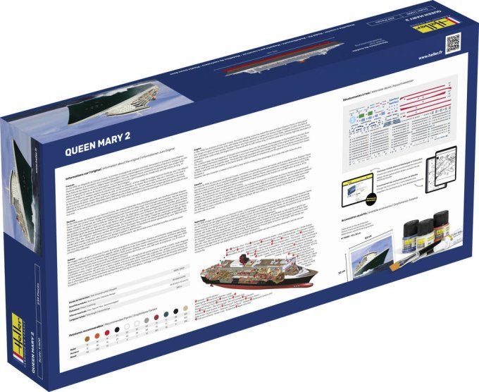 Queen Mary 2 in 1/600