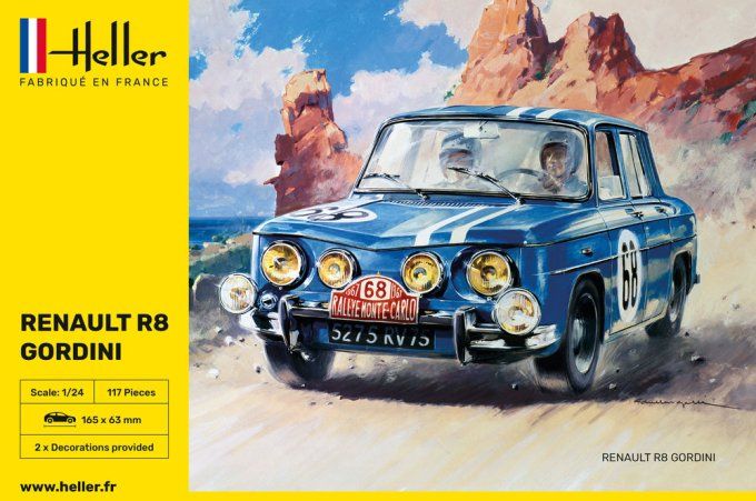 Renault R8 Gordini in 1/24