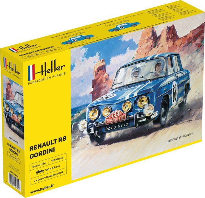 Renault R8 Gordini in 1/24