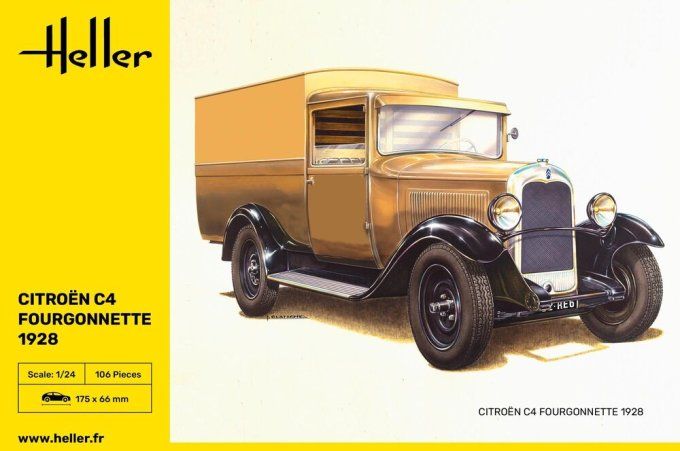 Citroen C4 Fourgonnette 1928 in 1:24