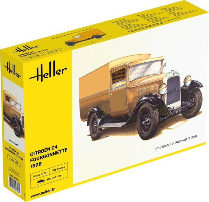 Citroen C4 Fourgonnette 1928 in 1:24