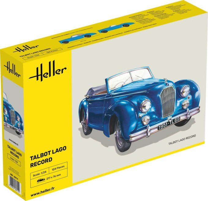 Talbot Lago Record in 1:24