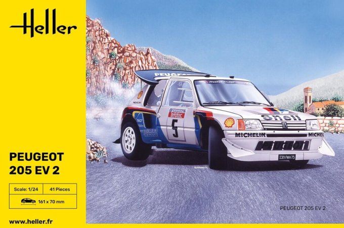 Peugeot 205 EV 2 in 1/24