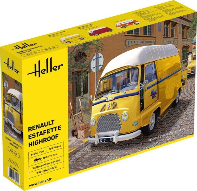 Estafette Toit Haut 1/24 