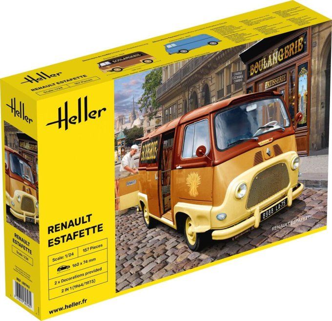 RENAULT Estafette New Mould in 1/24