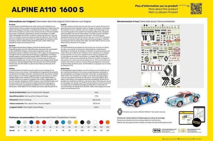 Alpine A110 (1600) in 1:24