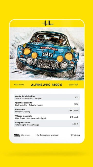 Alpine A110 (1600) in 1:24