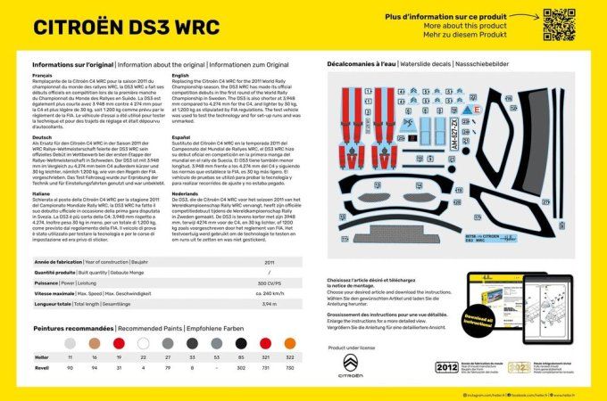 Citroen DS3 WRC in 1/24